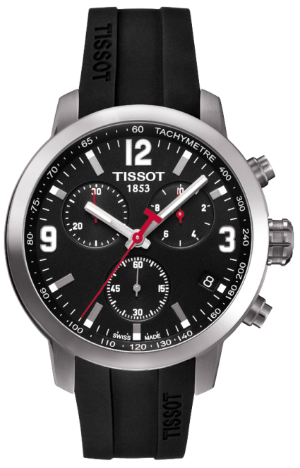 Tissot T-Sport Watches Mens Black Battery Operated Quartz T0554171705700 Watch