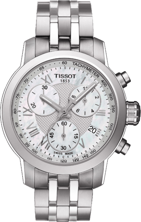 Tissot T-Sport Watches Ladies Mother of Pearl White Battery Operated Quartz T0552171111300 Watch