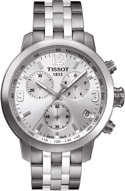 Tissot T-Sport Watches Mens Silver Battery Operated Quartz T0554171103700 Watch