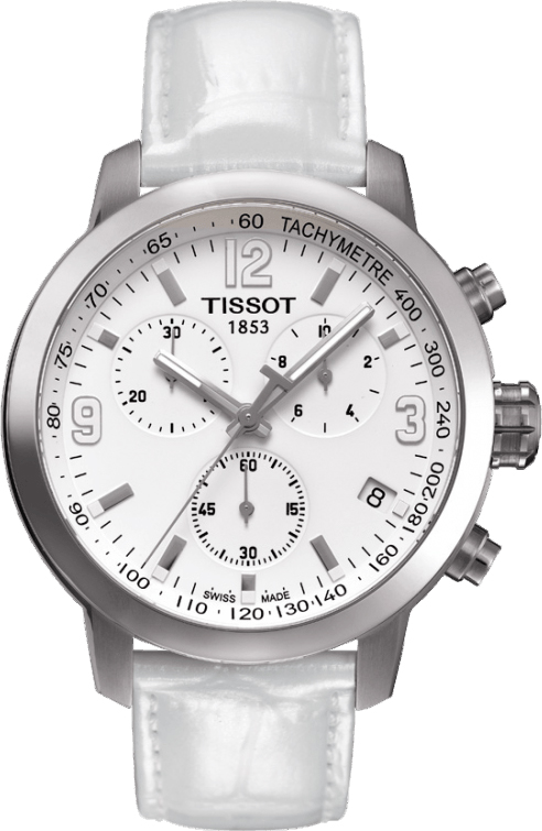 Tissot T-Sport Watches Mens White Battery Operated Quartz T0554171601700 Watch