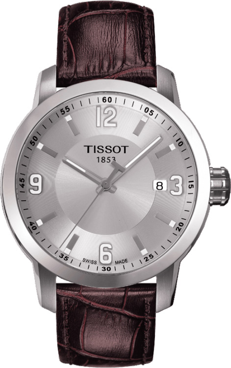 Tissot T-Sport Watches Mens Silver Battery Operated Quartz T0554101603700 Watch