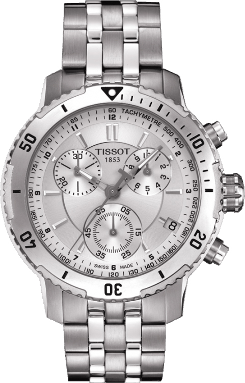 Tissot T-Sport Watches Mens Silver Battery Operated Quartz T0674171103100 Watch