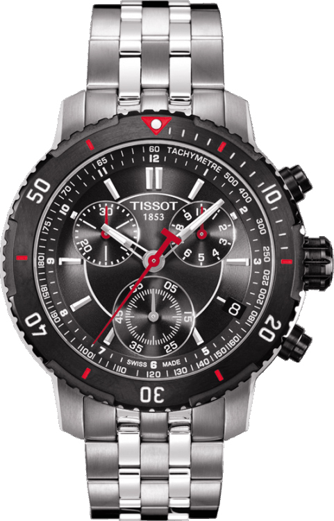 Tissot T-Sport Watches Mens Black Battery Operated Quartz T0674172105100 Watch