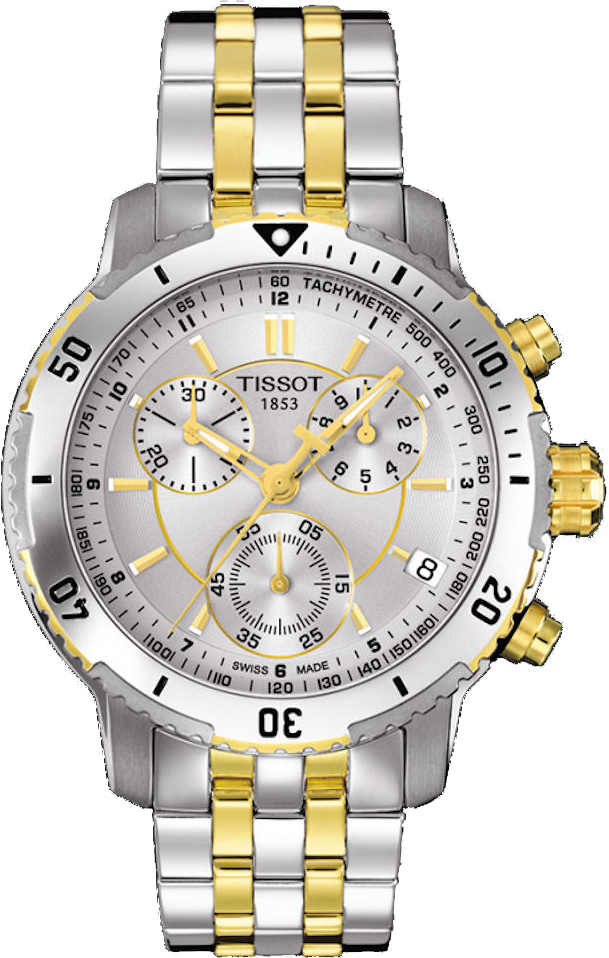 Tissot T-Sport Watches Mens Silver Battery Operated Quartz T0674172203100 Watch