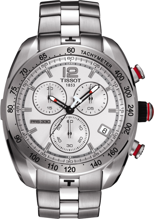 Tissot T-Sport Watches Mens Silver Battery Operated Quartz T0764171103700 Watch