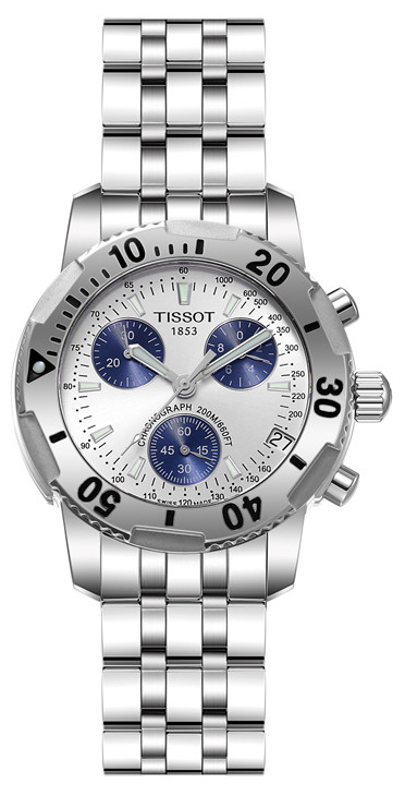 Tissot T-Sport Watches Mens Silver Battery Operated Quartz T17148634 Watch