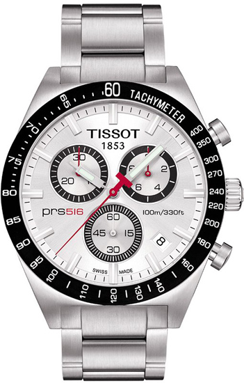 Tissot T-Sport Watches Mens Silver Battery Operated Quartz T0444172103100 Watch