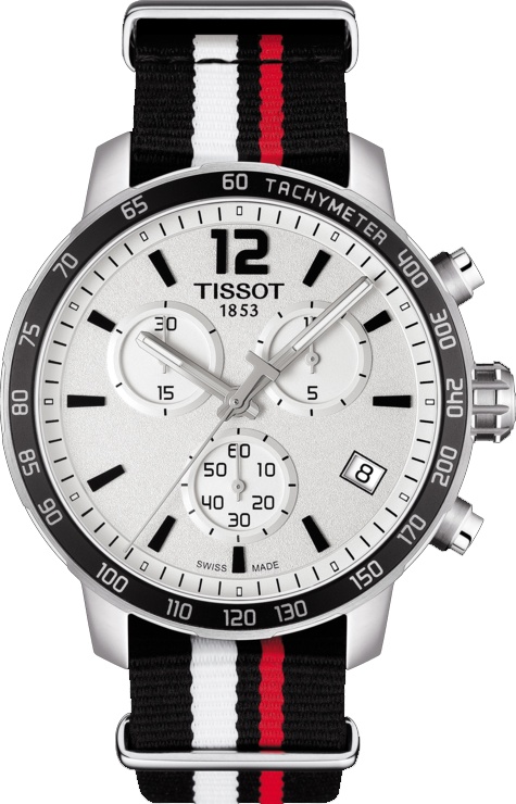 Tissot T-Sport Watches Mens Silver Battery Operated Quartz T0954171703701 Watch