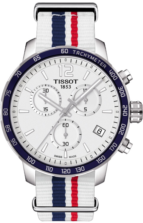 Tissot T-Sport Watches Mens Silver Battery Operated Quartz T0954171703709 Watch