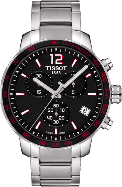 Tissot T-Sport Watches Mens Black Battery Operated Quartz T0954171105700 Watch