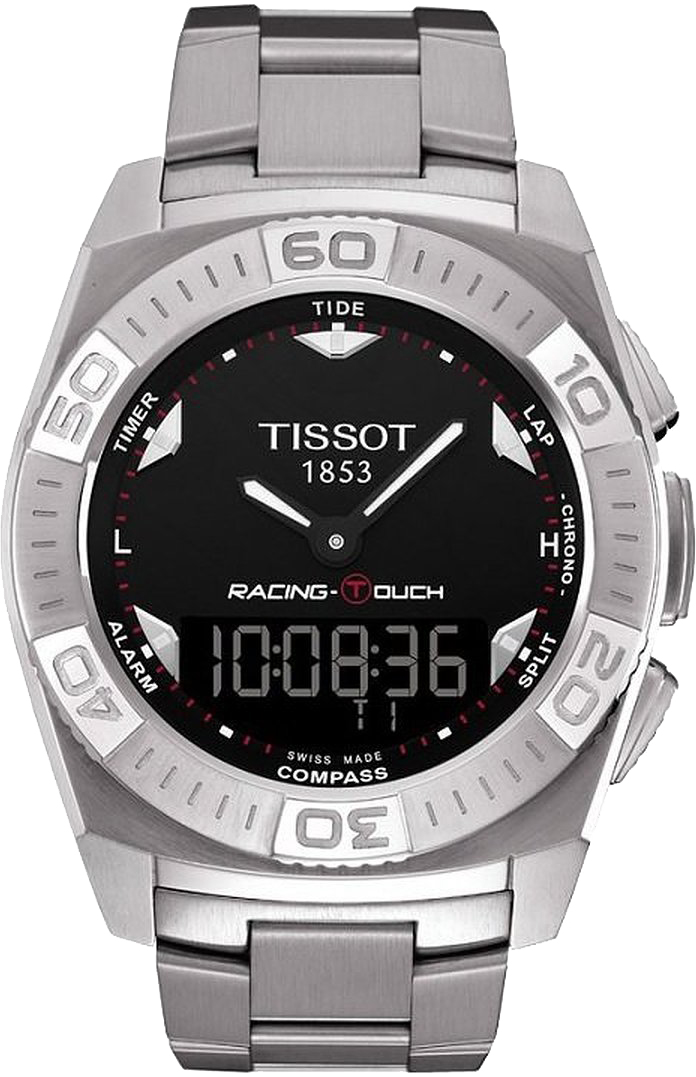 Tissot Touch Collection Watches Mens Black Battery Operated Quartz T0025201105100 Watch
