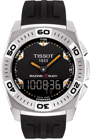 Tissot Touch Collection Watches Mens Black Battery Operated Quartz T0025201705102 Watch