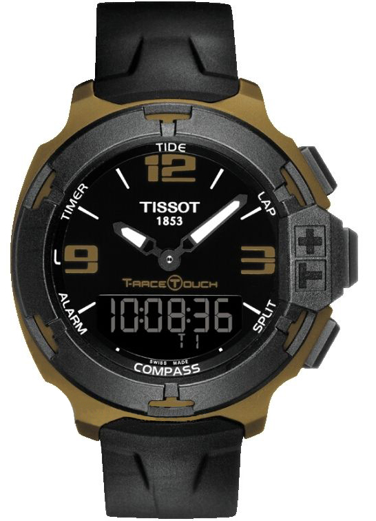 Tissot Touch Collection Watches Mens Black Battery Operated Quartz T0814209705706 Watch