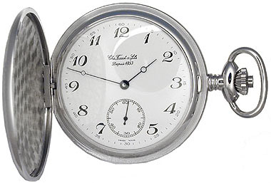 Tissot Pocket Watch Watches Mens White Dial with Sub Manual Winding T83640212 Watch