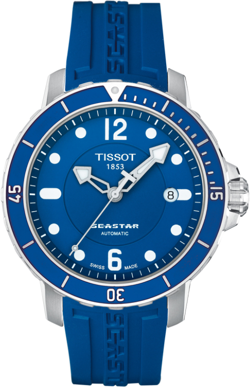 Tissot T-Sport Watches Mens Blue Self winding Automatic T0664071704700 Watch