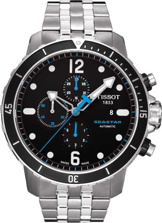 Tissot T-Sport Watches Mens Black Self winding Automatic T0664271105700 Watch