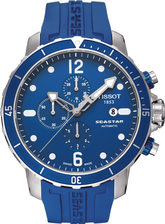 Tissot T-Sport Watches Mens Blue Self winding Automatic T0664271704700 Watch