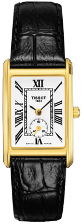 Tissot T-Gold Watches Ladies White Battery Operated Quartz T71331013 Watch