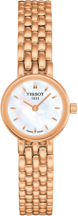 Tissot T-Lady Watches Ladies Mother of Pearl White Battery Operated Quartz T0580093311100 Watch