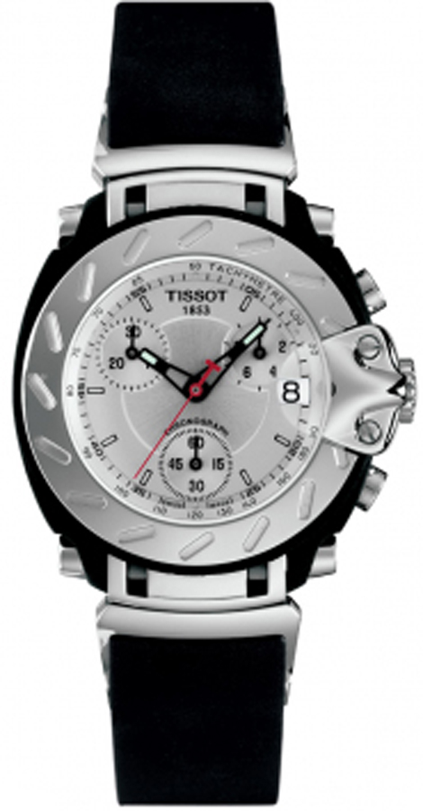 Tissot T-Sport Watches Ladies Silver Battery Operated Quartz T0112171703100 Watch