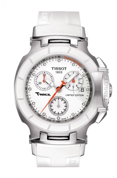 Tissot T-Sport Watches Ladies White Battery Operated Quartz T0482172701600 Watch