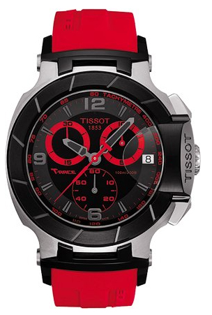 Tissot T-Sport Watches Mens Black Battery Operated Quartz T0484172705702 Watch