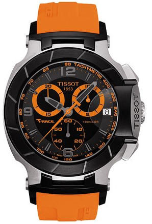Tissot T-Sport Watches Mens Black Battery Operated Quartz T0484172705704 Watch