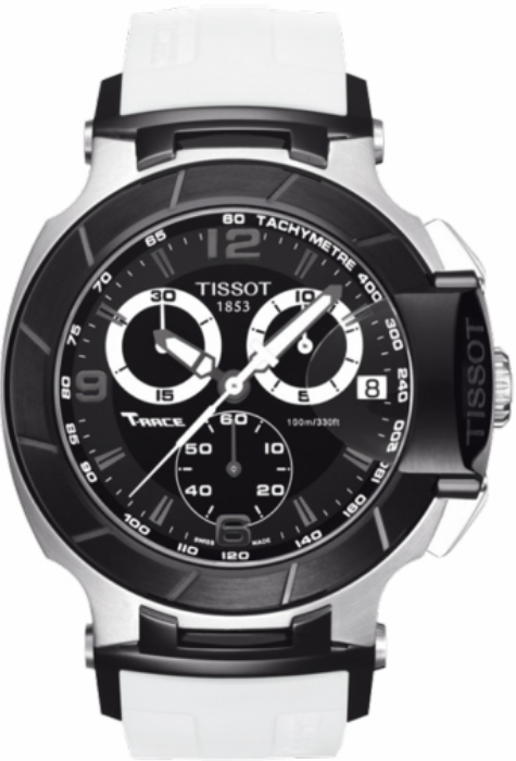 Tissot T-Sport Watches Mens Black Battery Operated Quartz T0484172705705 Watch