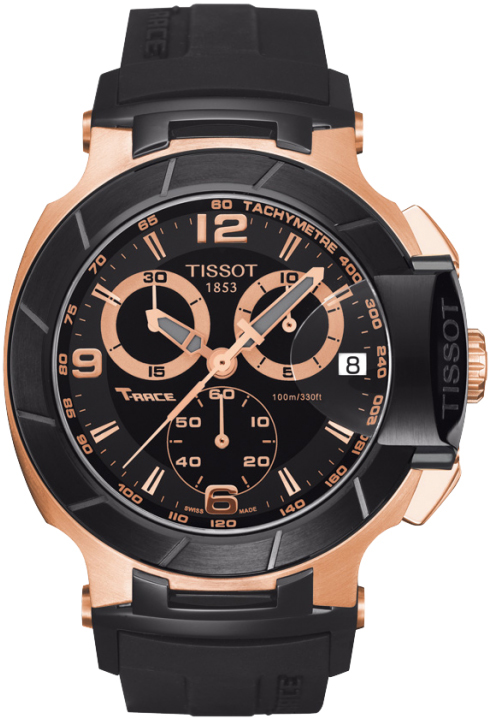Tissot T-Sport Watches Mens Black Battery Operated Quartz T0484172705706 Watch