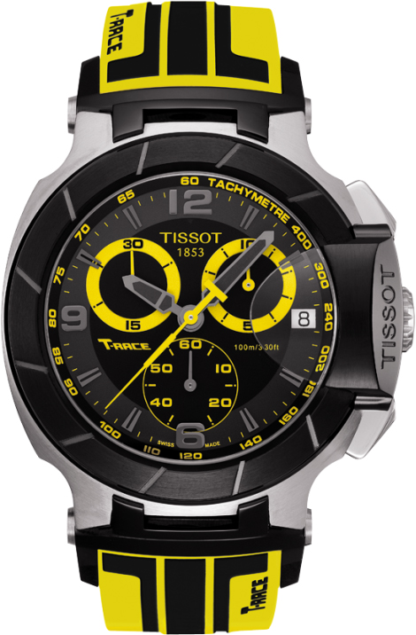 Tissot T-Sport Watches Mens Black Battery Operated Quartz T0484172705711 Watch