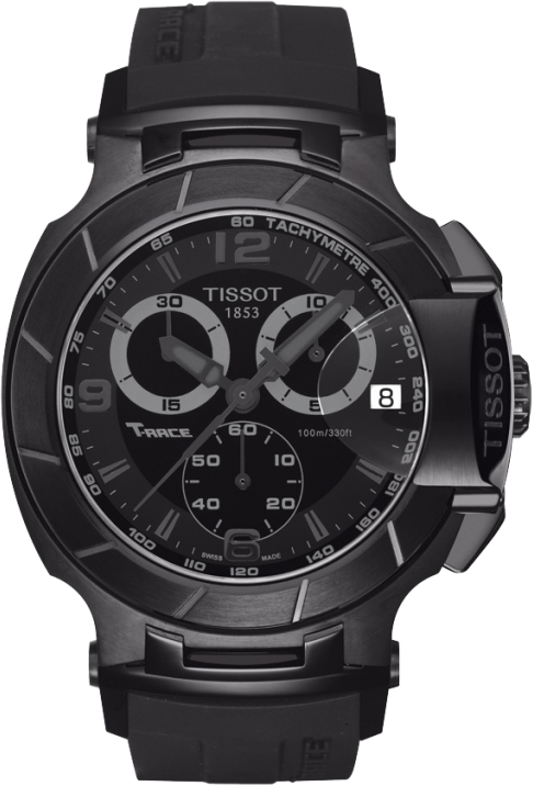 Tissot T-Sport Watches Mens Black Battery Operated Quartz T0484173705700 Watch