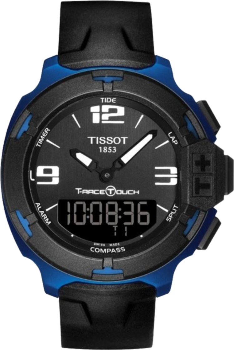 Tissot Touch Collection Watches Mens Black Battery Operated Quartz T0814209705700 Watch