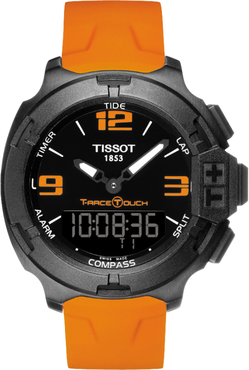 Tissot Touch Collection Watches Mens Black Battery Operated Quartz T0814209705702 Watch