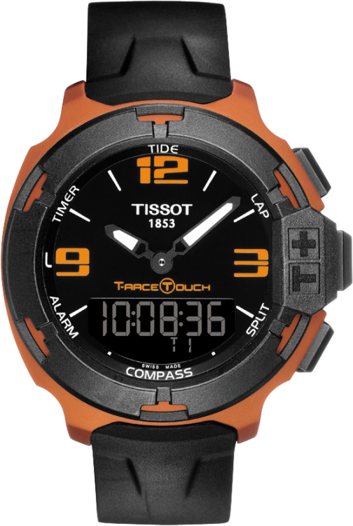 Tissot Touch Collection Watches Mens Black Battery Operated Quartz T0814209705703 Watch