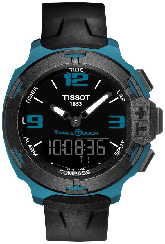 Tissot Touch Collection Watches Mens Black Battery Operated Quartz T0814209705704 Watch