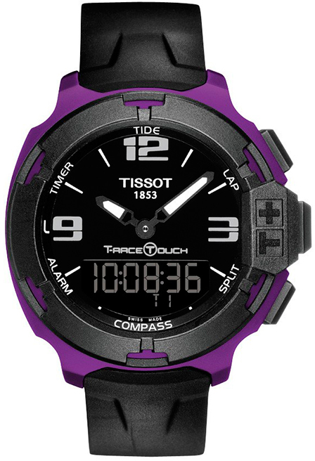 Tissot Touch Collection Watches Mens Black Battery Operated Quartz T0814209705705 Watch
