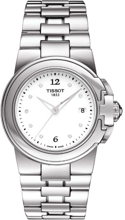 Tissot T-Lady Watches Ladies White Battery Operated Quartz T0802101101600 Watch