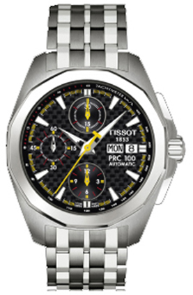 Tissot T-Sport Watches Black Carbon Fiber Battery Operated Quartz T0084141120100 Watch