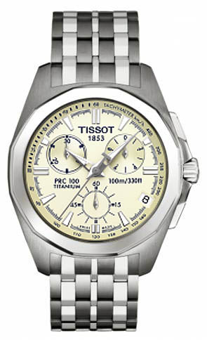 Tissot T-Sport Watches Mens Ivory Battery Operated Quartz T0084174426100 Watch