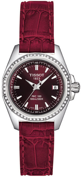 Tissot T-Lady Watches Ladies Red Battery Operated Quartz T22116181 Watch