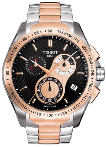 Tissot T-Sport Watches Mens Black Battery Operated Quartz T0244172205100 Watch