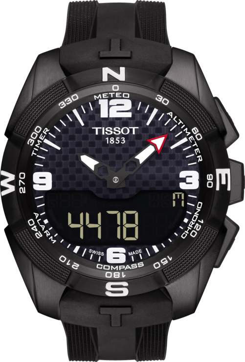 Tissot Touch Collection Watches Mens Black Battery Operated Quartz T0914204705701 Watch