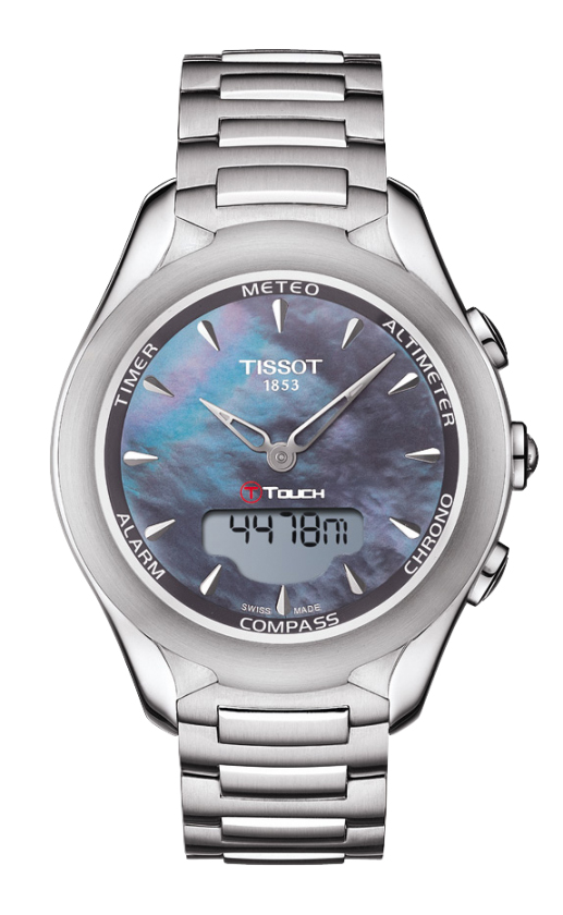 Tissot Touch Collection Watches Ladies Black Battery Operated Quartz T0752201110101 Watch