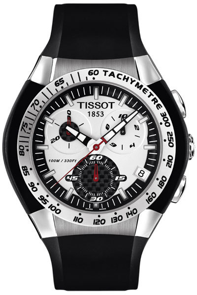 Tissot T-Sport Watches Silver Battery Operated Quartz T0104171703100 Watch