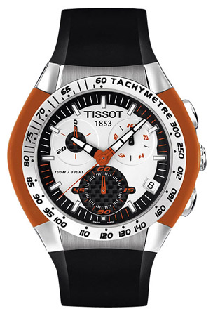 Tissot T-Sport Watches Silver Battery Operated Quartz T0104171703102 Watch