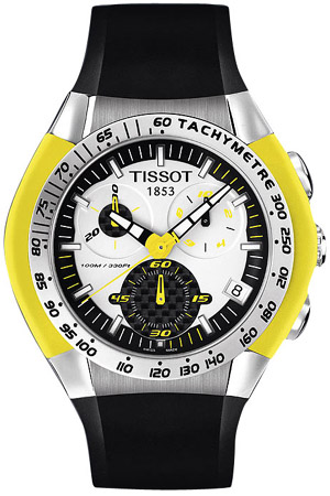 Tissot T-Sport Watches Silver Battery Operated Quartz T0104171703103 Watch