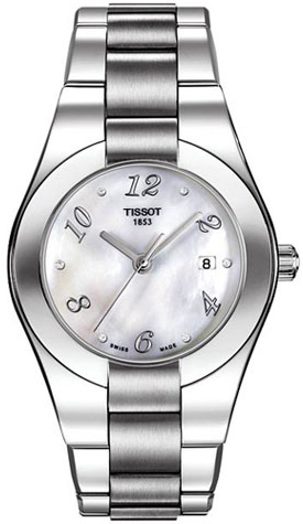 Tissot T-Lady Watches Ladies Pearl White Battery Operated Quartz T0432101111702 Watch