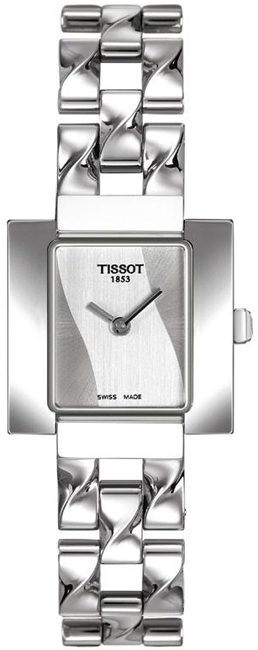 Tissot T-Lady Watches Ladies Silver & Grey Battery Operated Quartz T0043091103001 Watch