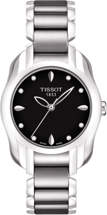 Tissot T-Lady Watches Ladies Black Battery Operated Quartz T0232101105600 Watch