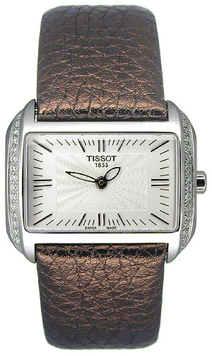 Tissot T-Lady Watches Ladies Silver Battery Operated Quartz T0233091603101 Watch